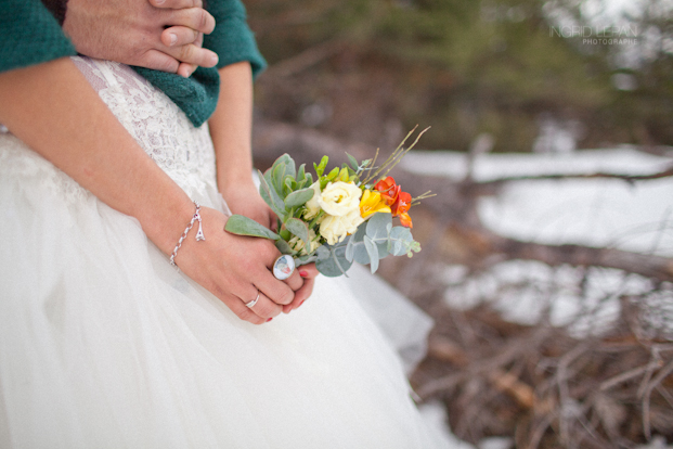 ©Ingrid Lepan Photographe - seance apres le mariage a la montagne - La mariee aux pieds nus -29