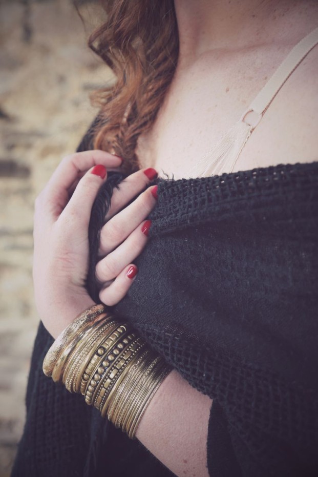 ©A l'Oree des Fees - Melinda Blanchet - Shooting d'inspiration gipsy boheme - La mariee aux pieds nus