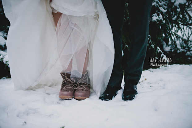 ©Ela & the Poppies - Mariage en hiver a Chamonix - La mariee aux pieds nus ©Ela & the Poppies - Mariage en hiver a Chamonix - La mariee aux pieds nus