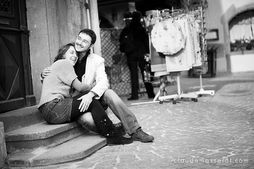 Seance d engagement Clémence Eric Claude Masselot La mariee aux pieds nus
