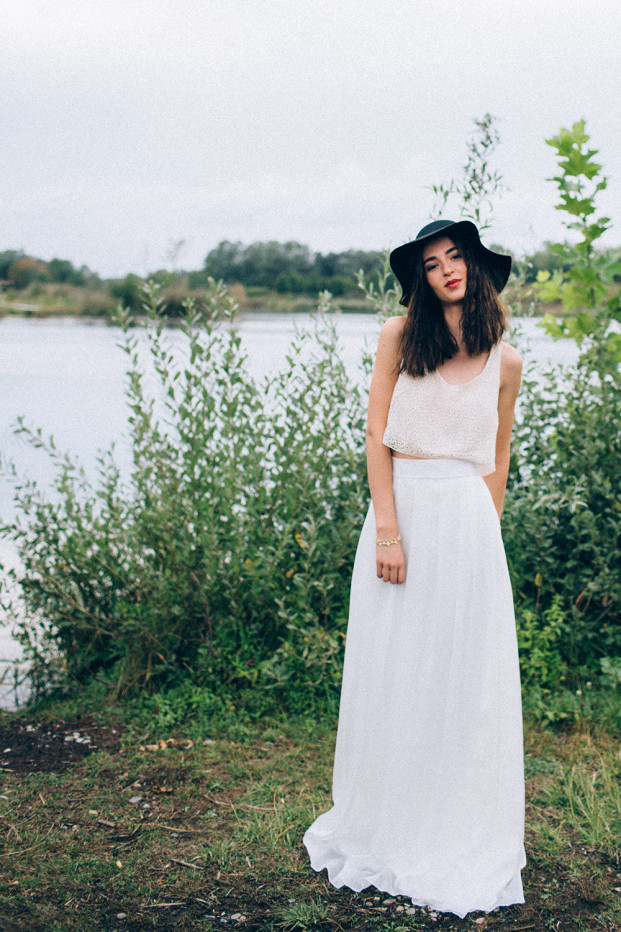 Aurélia Hoang - Robes de mariée - Collection 2016 - A découvrir sur le blog mariage La mariée aux pieds nus - Photos : Ingrid Lepan