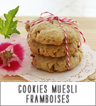 Do-It-Yourself-La mariee aux pieds nus-cookies muesli framboises
