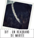 Do-It-Yourself-La mariee aux pieds nus-un headband de mariee