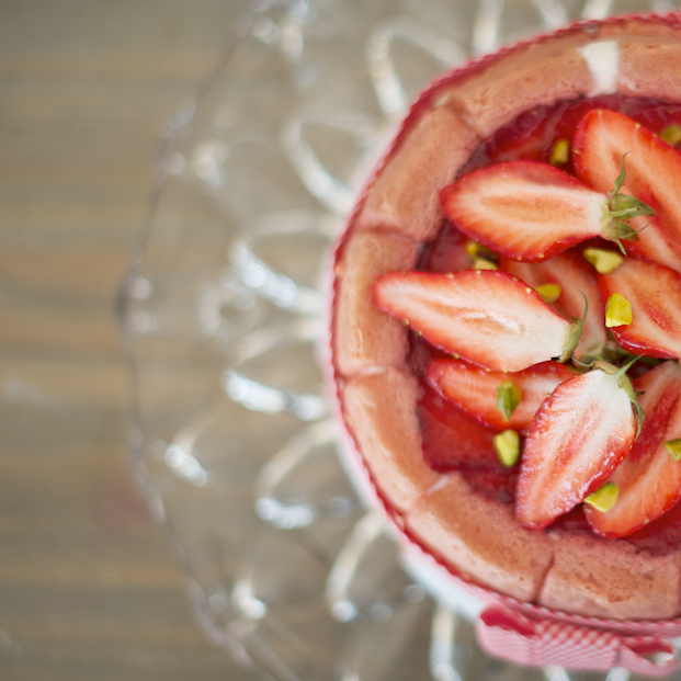 blog-mariage-la-mariee-aux-pieds-nus-recette-charlotte-fraises-rhubarbe-estragon-chloe-cuisine-en-vert-lovely-pics ©Lovely Pics / pique nique en vichy rouge
