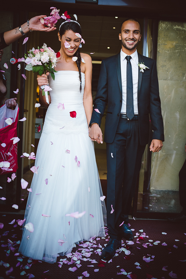 ©Fred Courtois - Un mariage en rose - La mariee aux pieds nus 