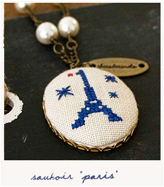 sautoir tour eiffel paris la mariee aux pieds nus