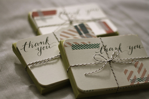 thankyou, remerciements, La mariee aux pieds nus