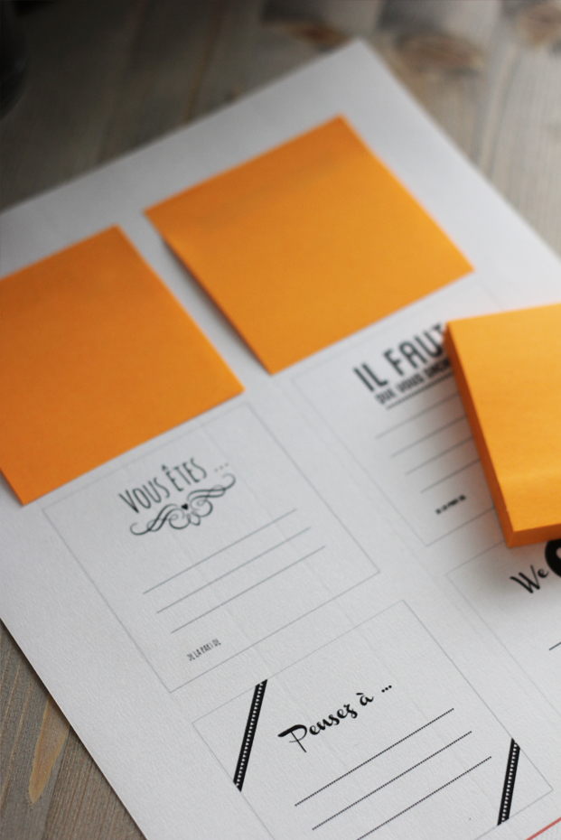 ©La mariee aux pieds nus - Un livre d or avec des post it - Pepper and Joy 2