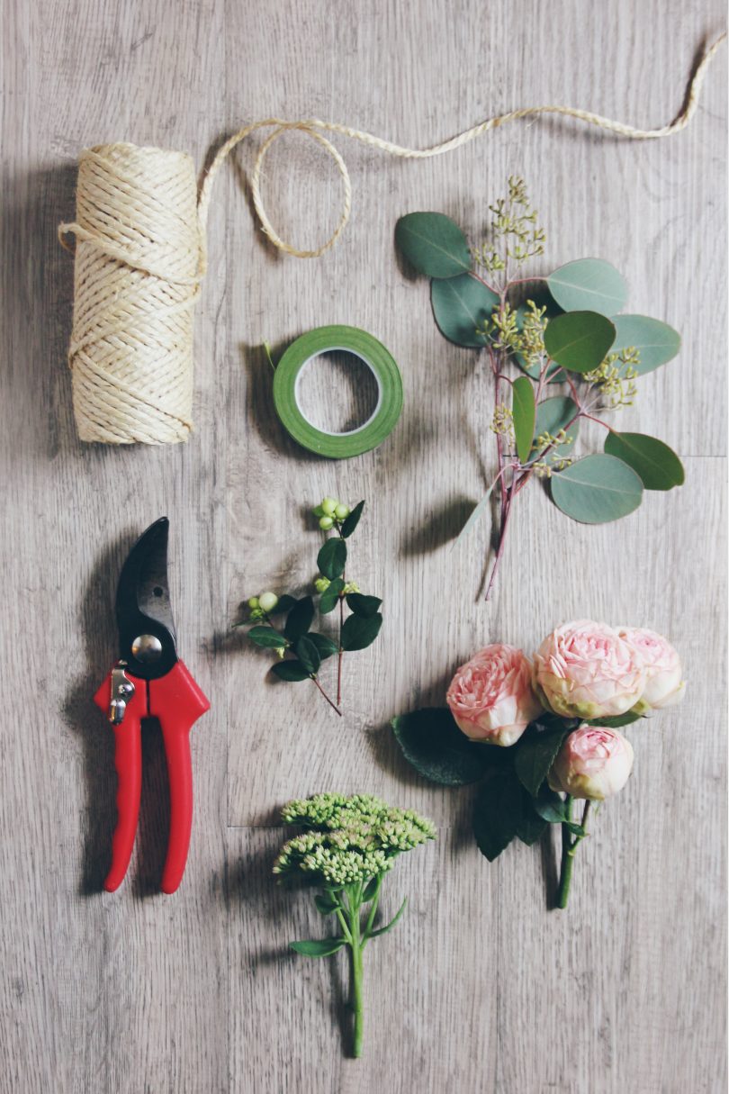 Diy Une Guirlande De Fleurs