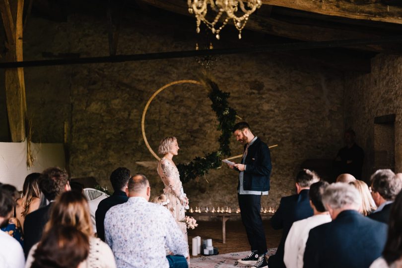 Un mariage rock et décontracté en Dordogne - Photographe : Chloé Lapeyssonnie - Blog mariage : La mariée aux pieds nus