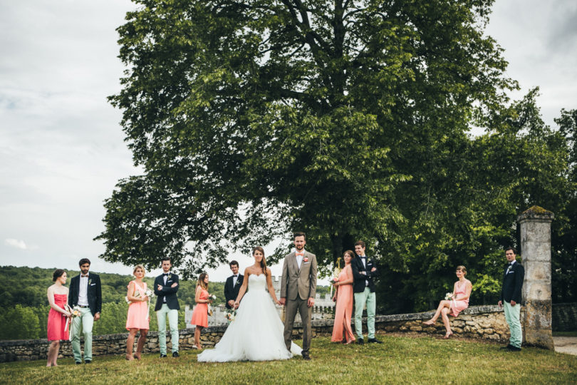 Lifestories Wedding - Un mariage en corail et aqua en Charente - La mariée aux pieds nus