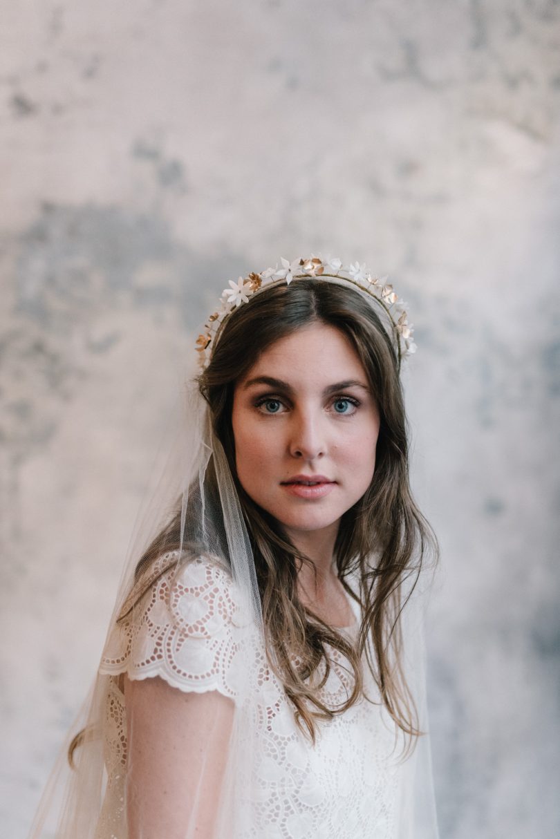 Lizeron - Accessoires de mariée - Photos : Chloé Lapeyssonnie - Blog mariage : La mariée aux pieds nus