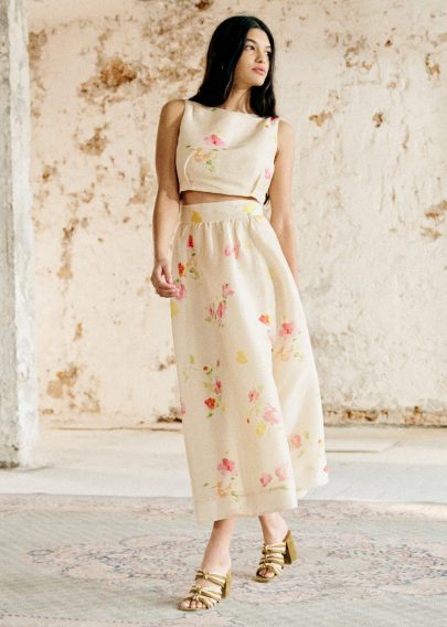 La collection Cérémonie de Sézane : robes et tenues modernes pour la mariée civile, les invitées et les demoiselles d’honneur