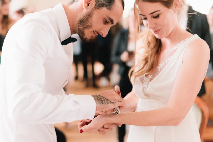 Un mariage simple et décontracté dans les Landes - Photographe : Chloé Lapeyssonnie - Blog mariage : La mariée aux pieds nus