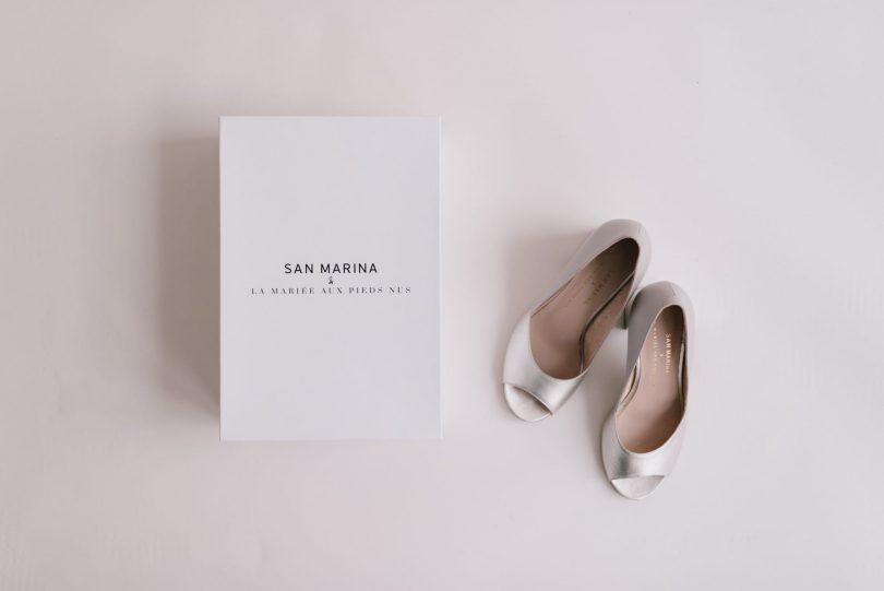 San Marina x La mariée aux pieds nus - Chaussures de mariée - Collection mariage 2018