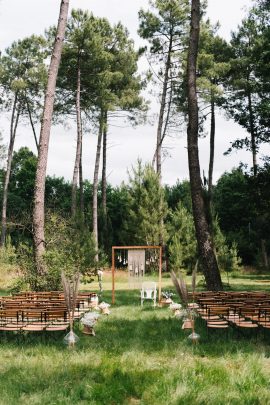 Un mariage simple et décontracté dans les Landes - Photographe : Chloé Lapeyssonnie - Blog mariage : La mariée aux pieds nus