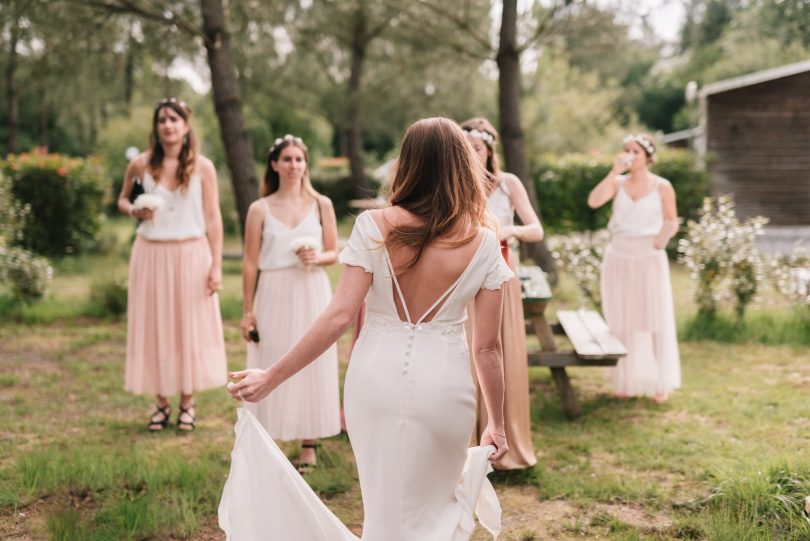 Un mariage simple et décontracté dans les Landes - Photographe : Chloé Lapeyssonnie - Blog mariage : La mariée aux pieds nus