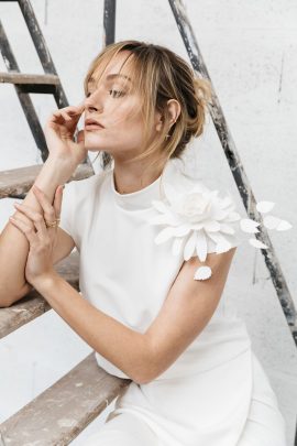 By Romance, prêt-à-porter mariée - ARTY - Collection 2019 - Photos : Lifestories wedding - Blog mariage : La mariée aux pieds nus