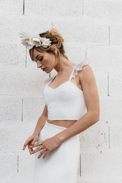 By Romance, prêt-à-porter mariée - ARTY - Collection 2019 - Photos : Lifestories wedding - Blog mariage : La mariée aux pieds nus