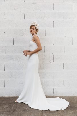 By Romance, prêt-à-porter mariée - ARTY - Collection 2019 - Photos : Lifestories wedding - Blog mariage : La mariée aux pieds nus