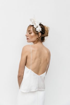 By Romance, prêt-à-porter mariée - ARTY - Collection 2019 - Photos : Lifestories wedding - Blog mariage : La mariée aux pieds nus