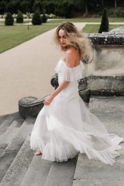 Isabella Boutin - Robes de mariée - Collection 2021 - Photos : Chloé Lapeyssonnie - Blog mariage : La mariée aux pieds nus