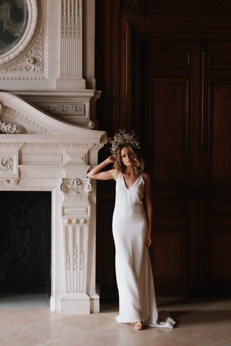 Isabella Boutin - Robes de mariée - Collection 2021 - Photos : Chloé Lapeyssonnie - Blog mariage : La mariée aux pieds nus