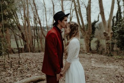 Un mariage en Hiver - Shooting d'inspiration - Photos : Marine Marques - Blog mariage : La mariée aux pieds nus