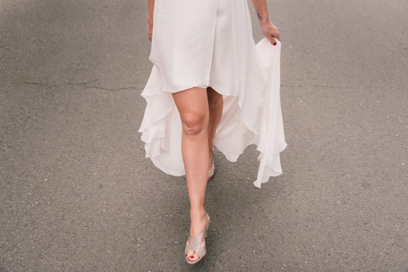 Un mariage simple et décontracté dans les Landes - Photographe : Chloé Lapeyssonnie - Blog mariage : La mariée aux pieds nus