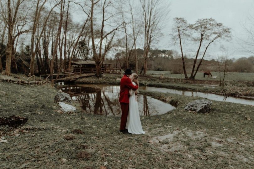 Un mariage en Hiver - Shooting d'inspiration - Photos : Marine Marques - Blog mariage : La mariée aux pieds nus