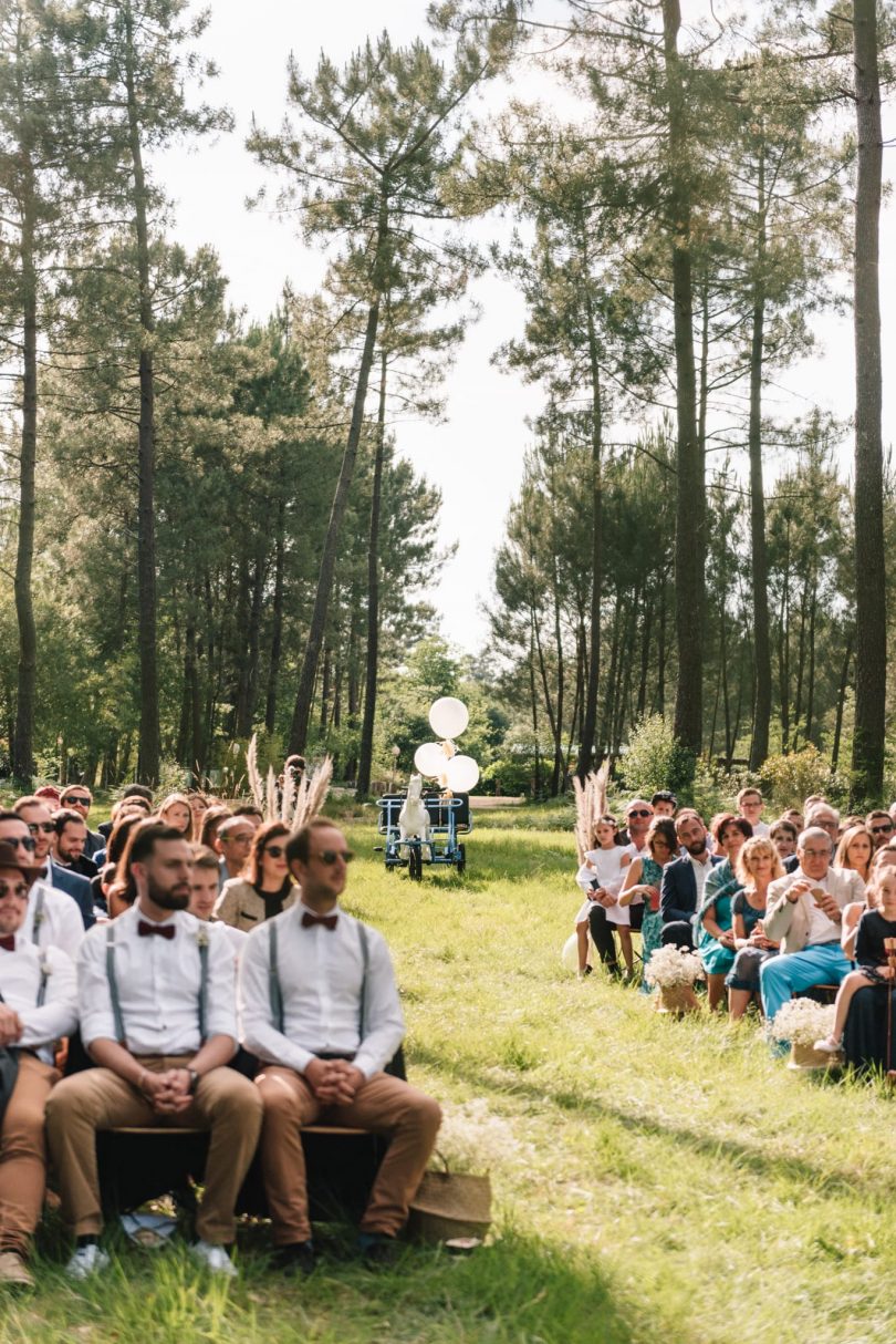 Un mariage simple et décontracté dans les Landes - Photographe : Chloé Lapeyssonnie - Blog mariage : La mariée aux pieds nus