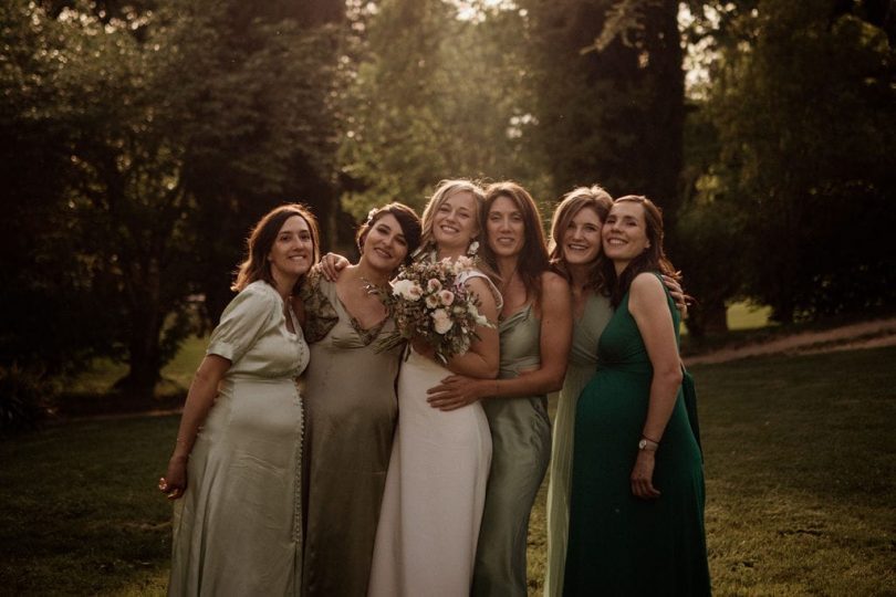 48 idées de tenues pour les demoiselles d'honneur et les invitées pour un mariage en vert - Blog mariage : La mariée aux pieds nus