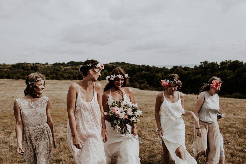 48 idées de tenues pour demoiselles d'honneur et invitées pour un mariage - Blog mariage : La mariée aux pieds nus