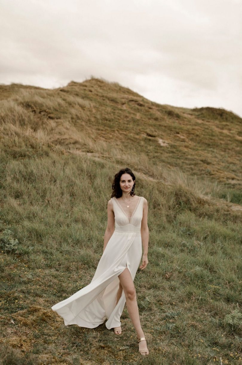 Amarildine - Robes de mariée - Collection 2021 - Photos : Solveig et Ronan - Blog mariage : La mariée aux pieds nus