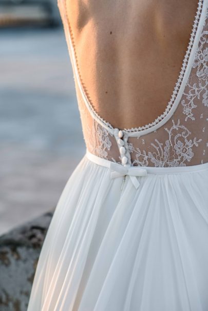 La mariée aux pieds nus - Photo : Ce jour là - Mademoiselle de Guise - Robe de mariée - Collection 2016 - Modèle Louise