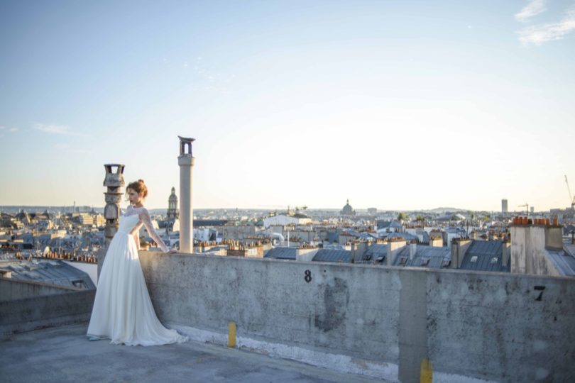 La mariée aux pieds nus - Photo : Ce jour là - Mademoiselle de Guise - Robe de mariée - Collection 2016 - Modèle Louise