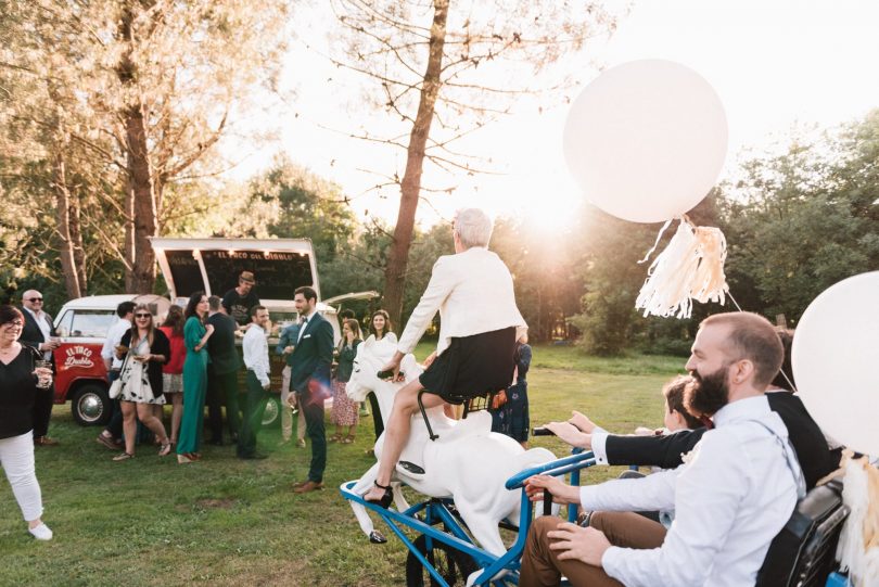 Un mariage simple et décontracté dans les Landes - Photographe : Chloé Lapeyssonnie - Blog mariage : La mariée aux pieds nus