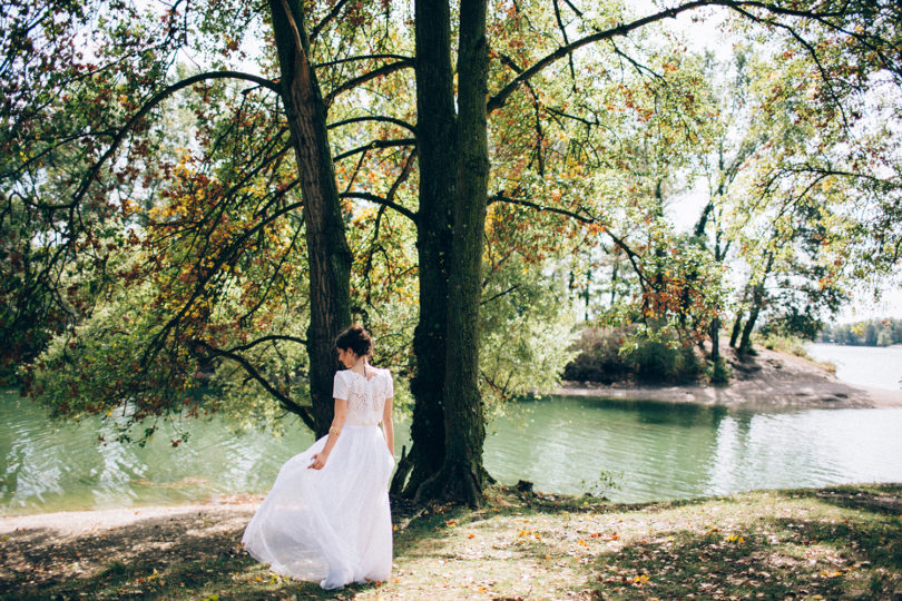 Aurélia Hoang - Robes de mariée - Collection 2016 - A découvrir sur le blog mariage La mariée aux pieds nus - Photos : Ingrid Lepan