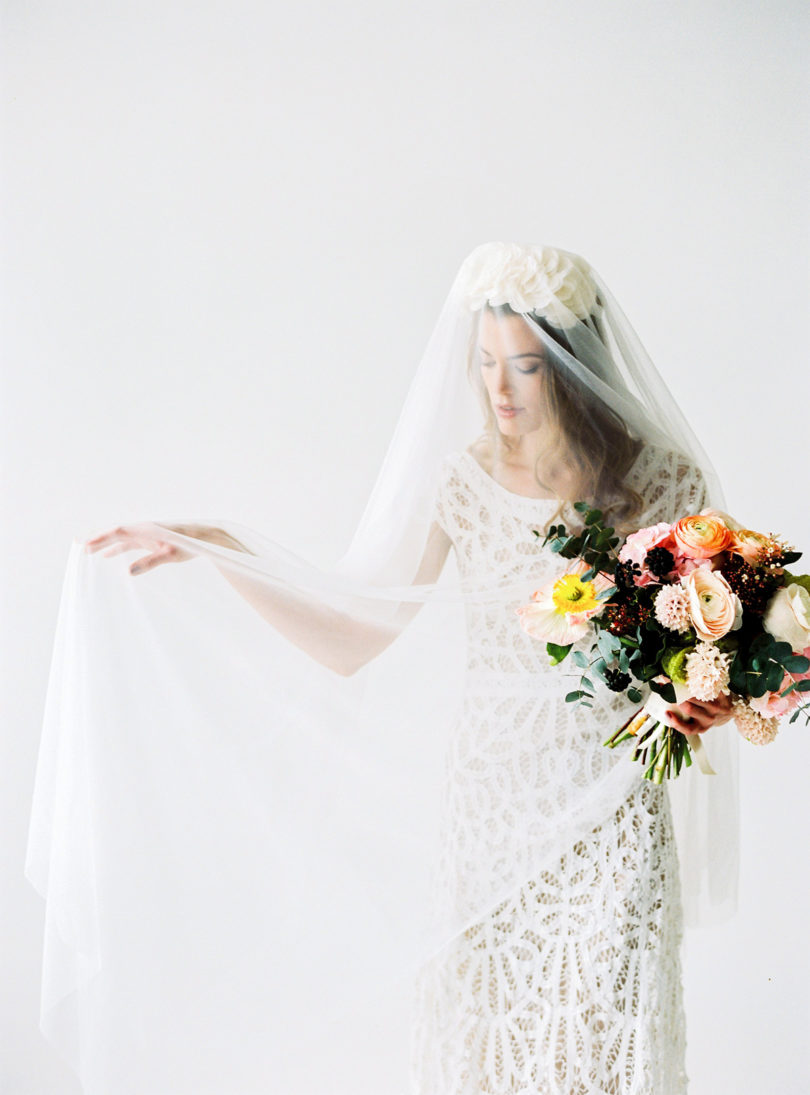 Belle Julie - Voiles et accessoires de mariée - Photo Birgit Hart sur La mariée aux pieds nus