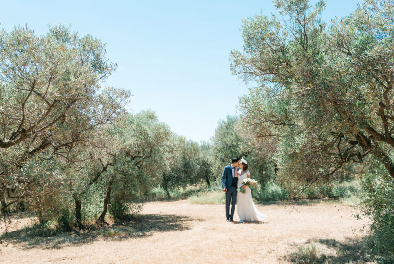 Un mariage aux Baux de Provence - Domaine de Villary - sur La mariée aux pieds nus - Photos : Blanccoco Photographe