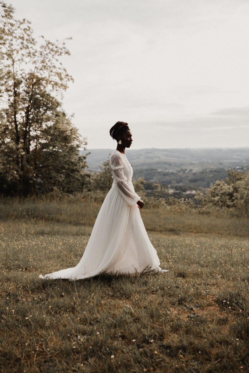 Cécile Labrunie - Robes de mariée - Collection 2022 - Photos : Alex therry - Blog mariage : La mariée aux pieds nus