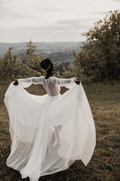 Cécile Labrunie - Robes de mariée - Collection 2022 - Photos : Alex therry - Blog mariage : La mariée aux pieds nus