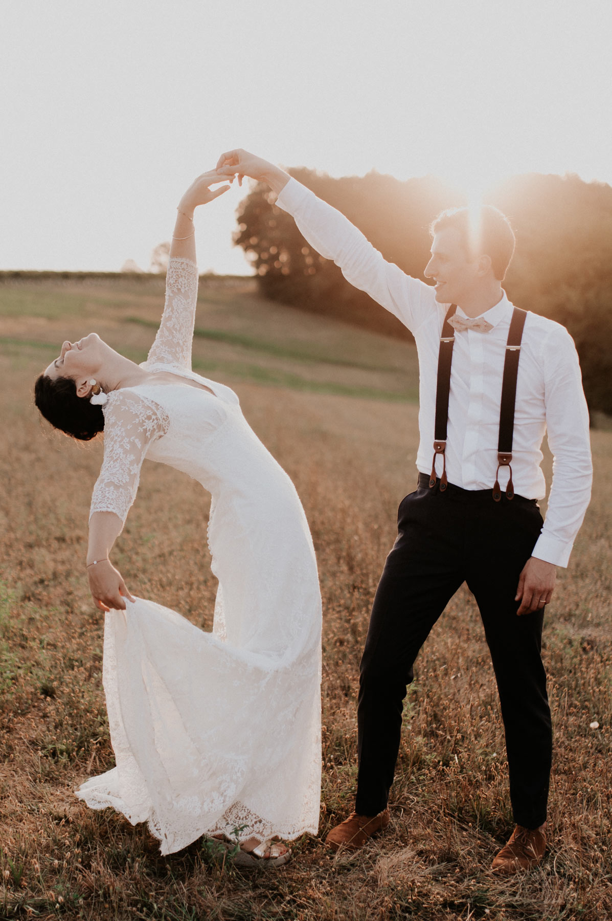 Page prestataires - Céline Deligey : photographe - Blog mariage : La mariée aux pieds nus.
