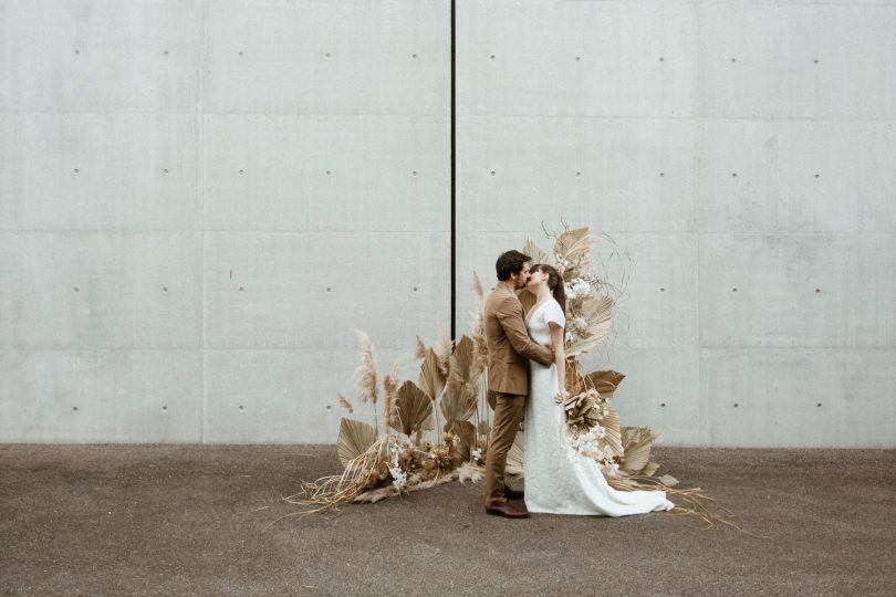 Un mariage épuré et minimaliste - Photos : Elodie Winter - Blog mariage : La mariée aux pieds nus
