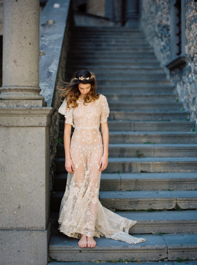 Melinda Rose design - Accessoires de mariée - Photo : Erich McVey - La mariée aux pieds nus