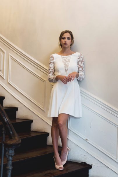 Harpe - LOLITA - 890€ - Robes de mariée - Collection mariage civil 2018 - Blog mariage : La mariée aux pieds nus