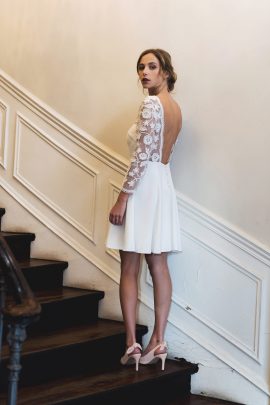 Harpe - ROBE LOLITA 890€ - Robes de mariée - Collection mariage civil 2018 - Blog mariage : La mariée aux pieds nus