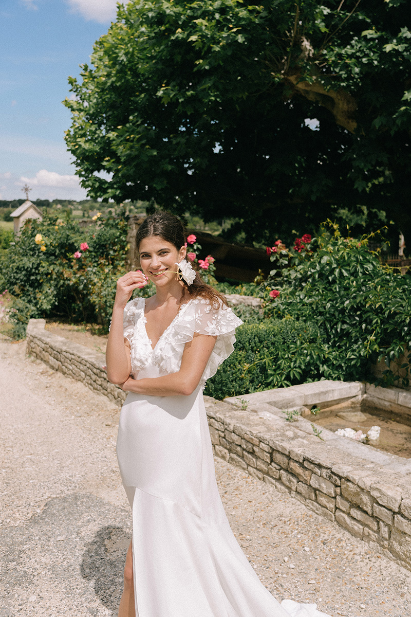 Jeanne source robe outlet de mariée