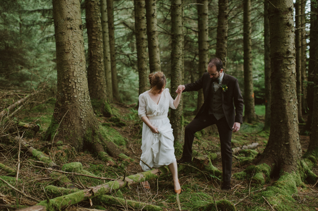 Un mariage en Ecosse - Kitchener Photography - La mariée aux pieds nus