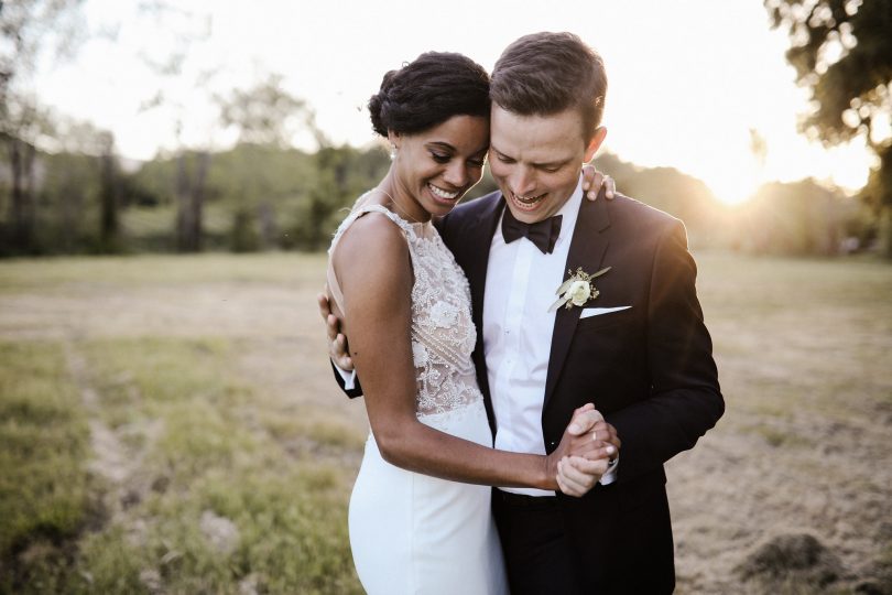 Un mariage végétal au coeur de la Californie - La mariée aux pieds nus